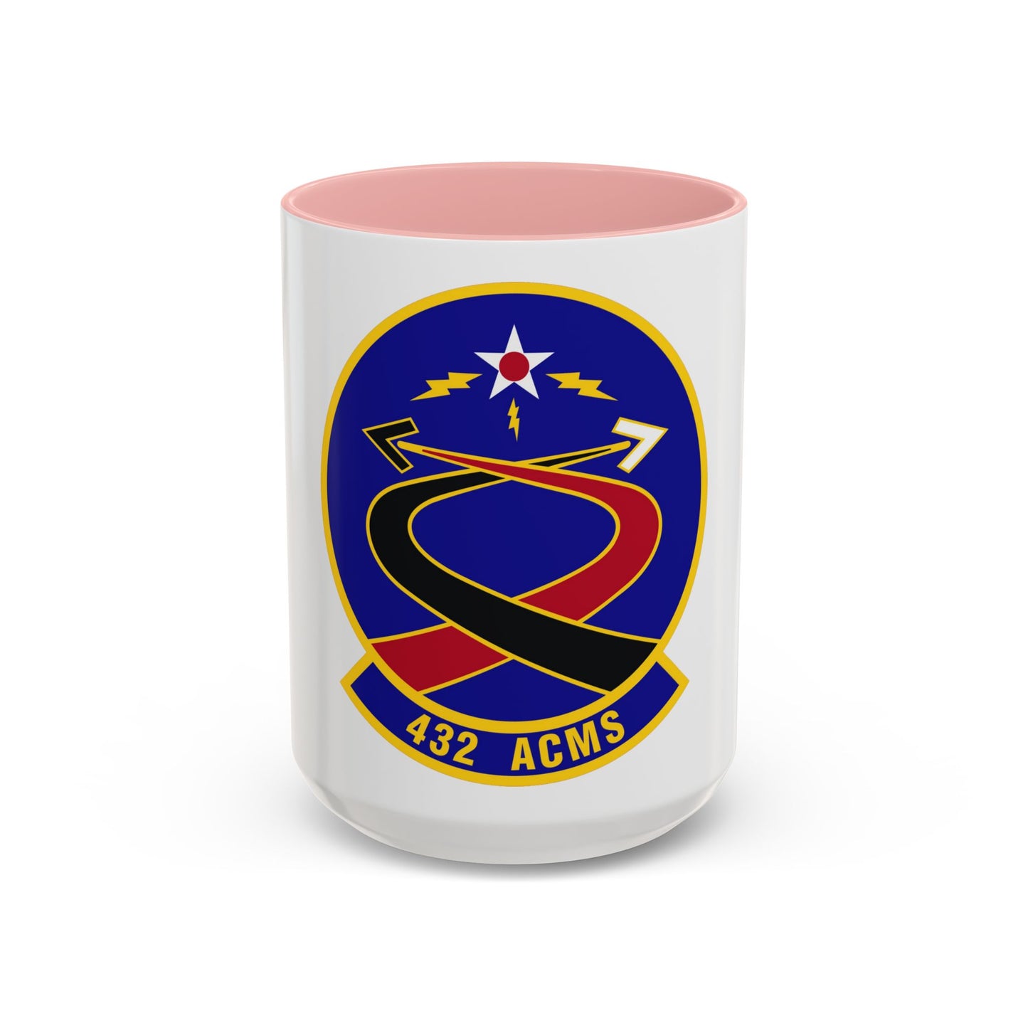 432d Aircraft Communications Maintenance Squadron (U.S. Air Force) Accent Coffee Mug