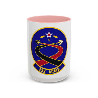 432d Aircraft Communications Maintenance Squadron (U.S. Air Force) Accent Coffee Mug