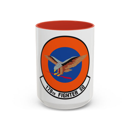 178 Fighter Squadron (U.S. Air Force) Accent Coffee Mug