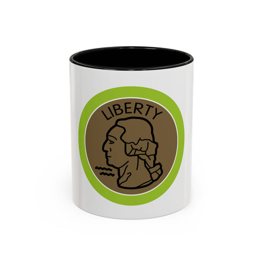 Coin Collecting (Boy Scout Merit Badge) Accent Coffee Mug