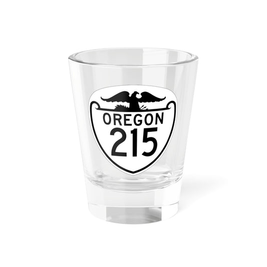 OR 215 1948 (Oregon) (Road Sign) Shot Glass 1.5oz