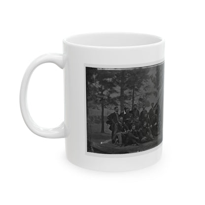 Harrison's Landing, Va. Members Of The Class Of 1860, U.S. Military Academy (U.S. Civil War) White Coffee Mug