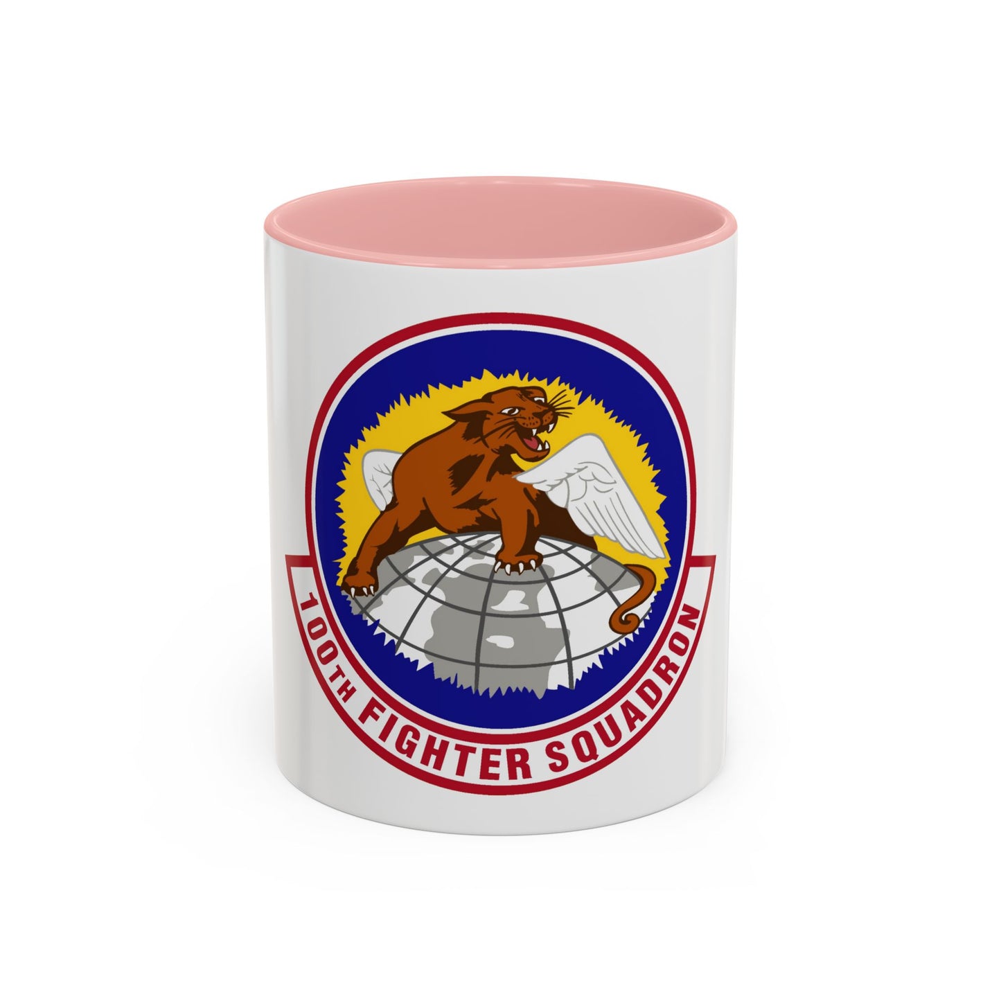 100th Fighter Squadron (U.S. Air Force) Accent Coffee Mug