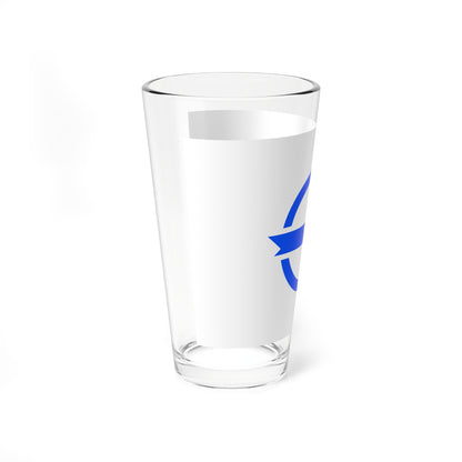 Flag of Yamato Kagoshima (Japan) Pint Glass 16oz