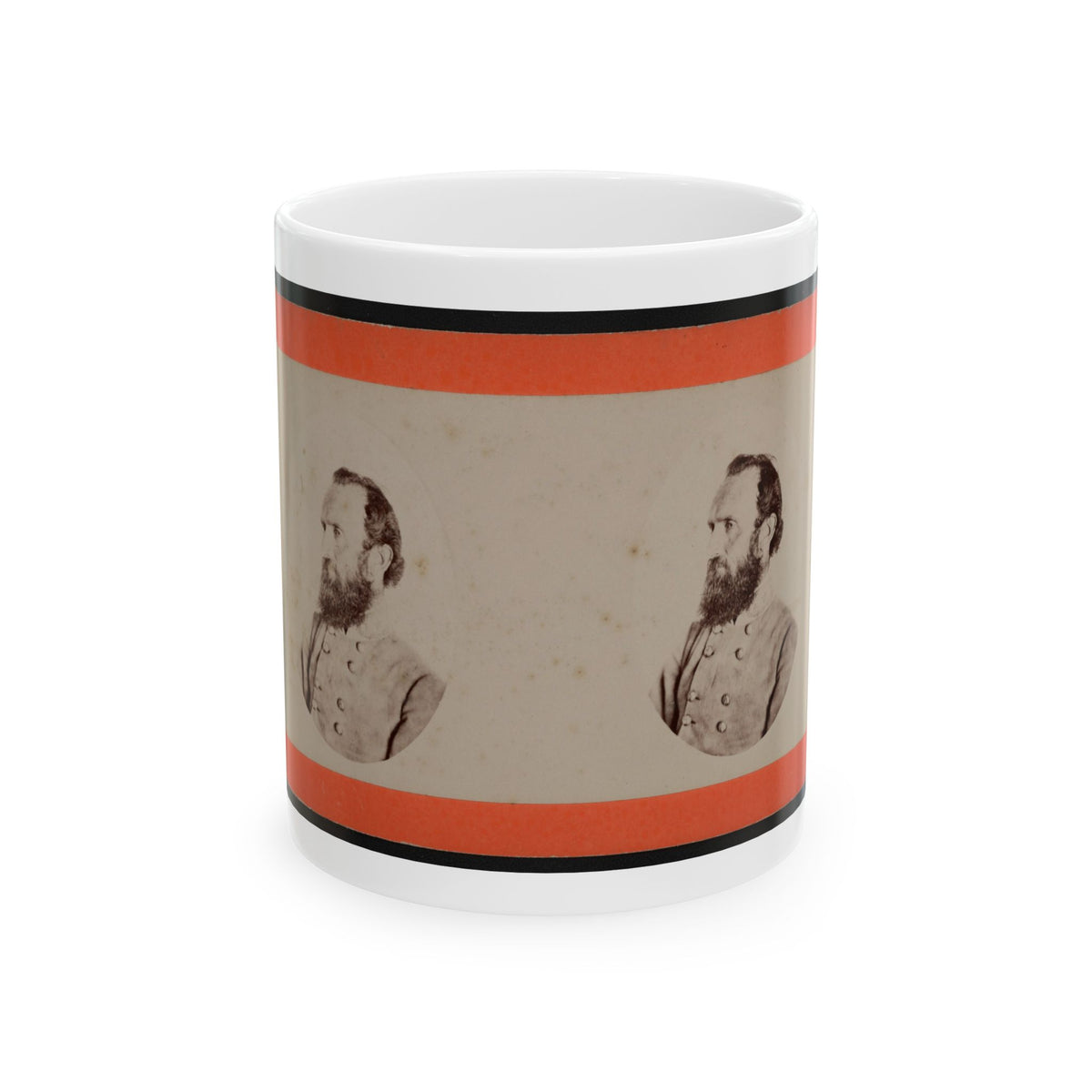 Stonewall Jackson (U.S. Civil War) White Coffee Mug