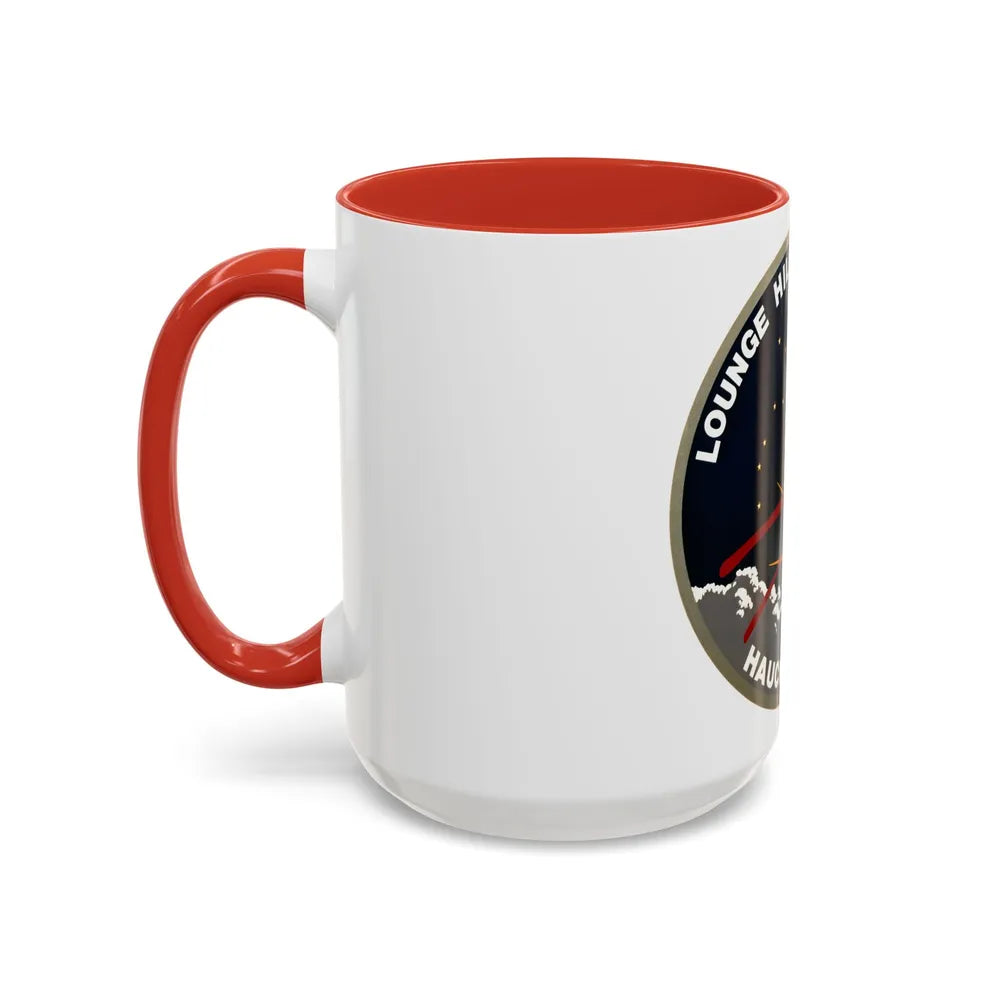 STS 26 (NASA) Accent Coffee Mug-Go Mug Yourself