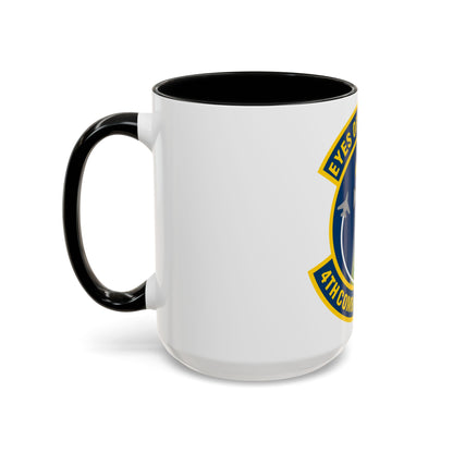 4 Combat Camera Squadron (U.S. Air Force) Accent Coffee Mug