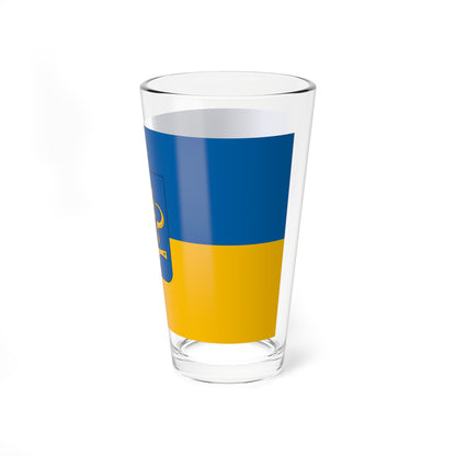 Flag of Koszegdoroszlo (Hungary) Pint Glass 16oz