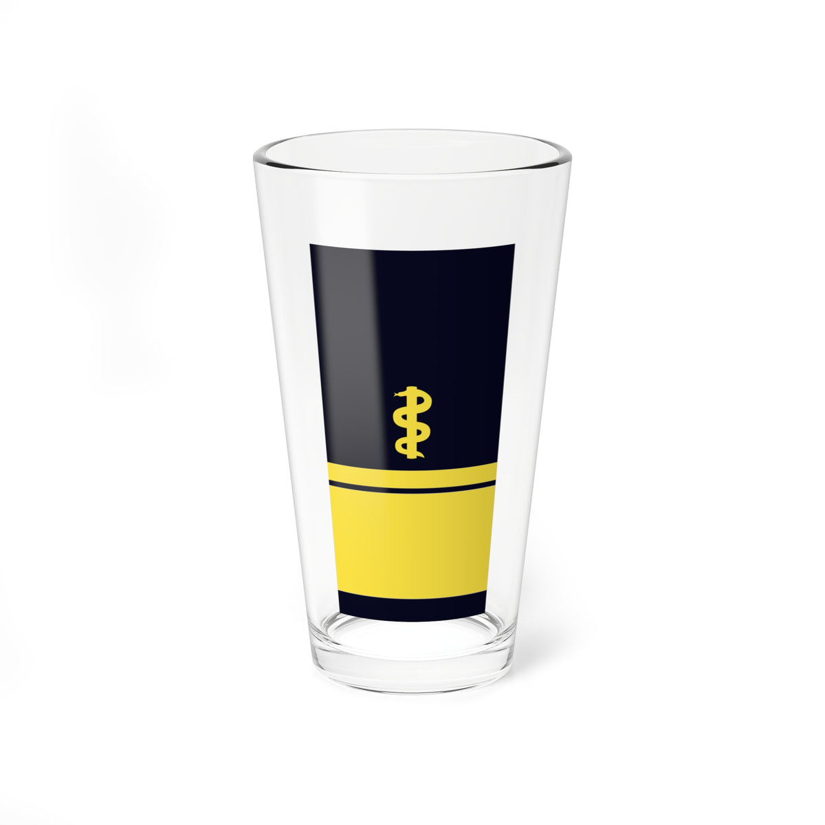 GE NAVY OF 6med AdmArzt (Military Rank) Pint Glass 16oz