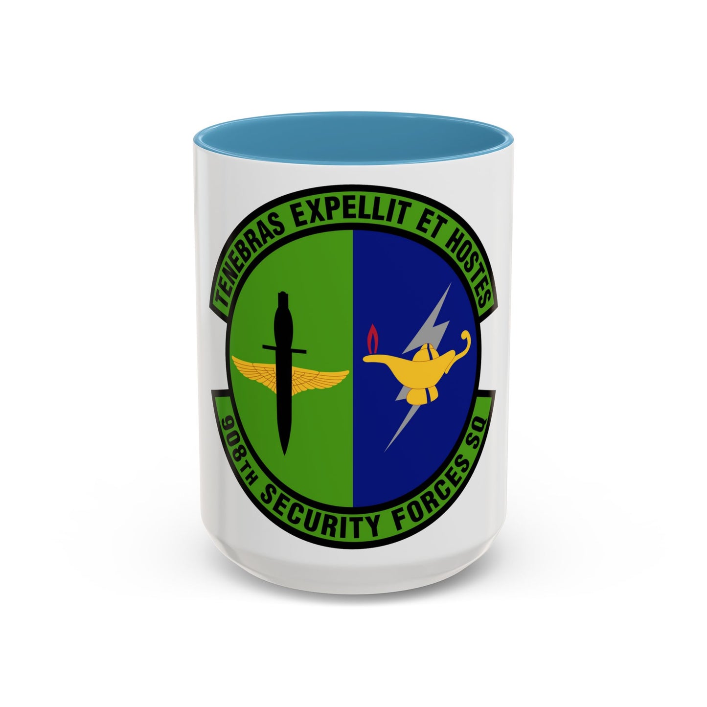 908th Security Forces Squadron (U.S. Air Force) Accent Coffee Mug