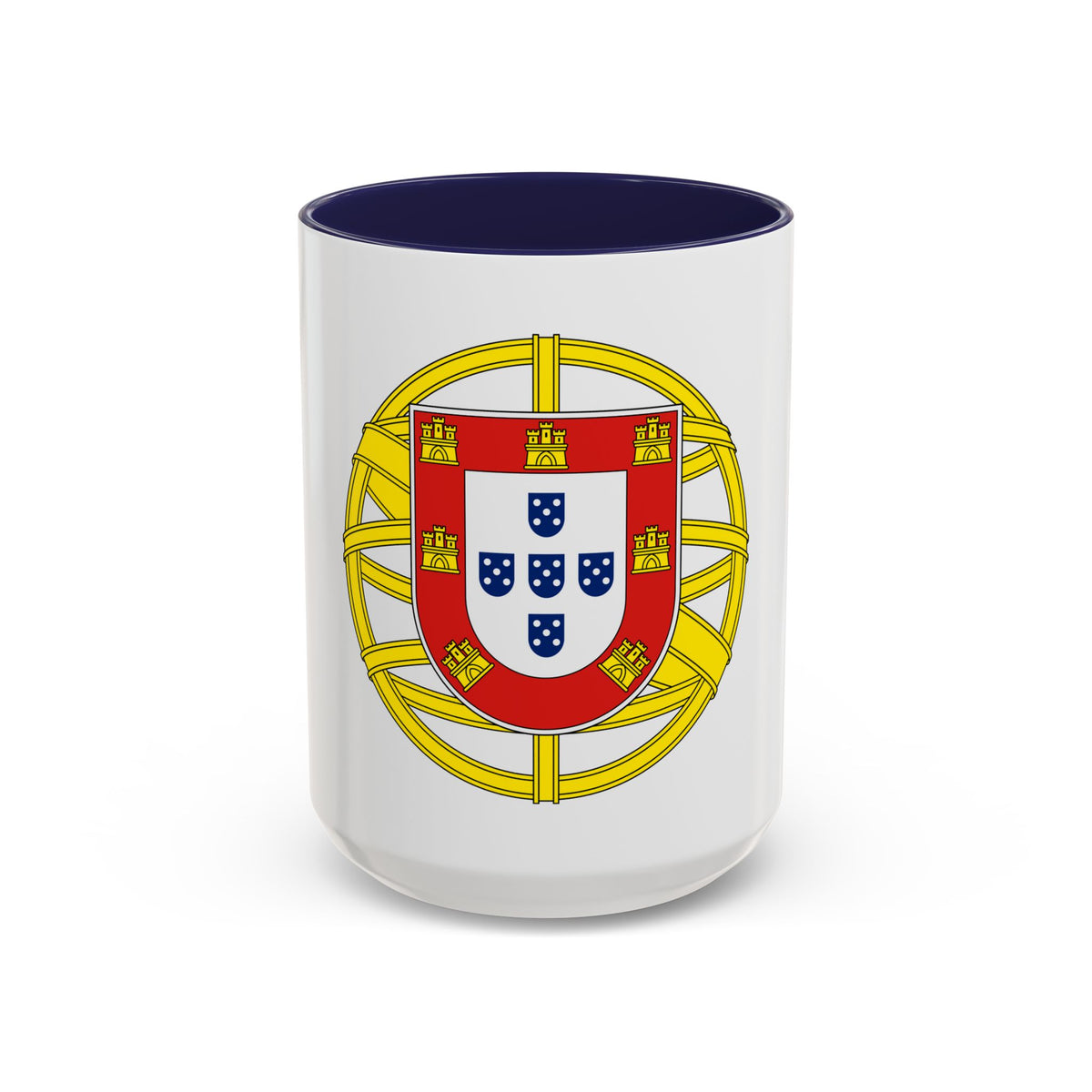 Coat of arms of Portugal (lesser) - Accent Coffee Mug