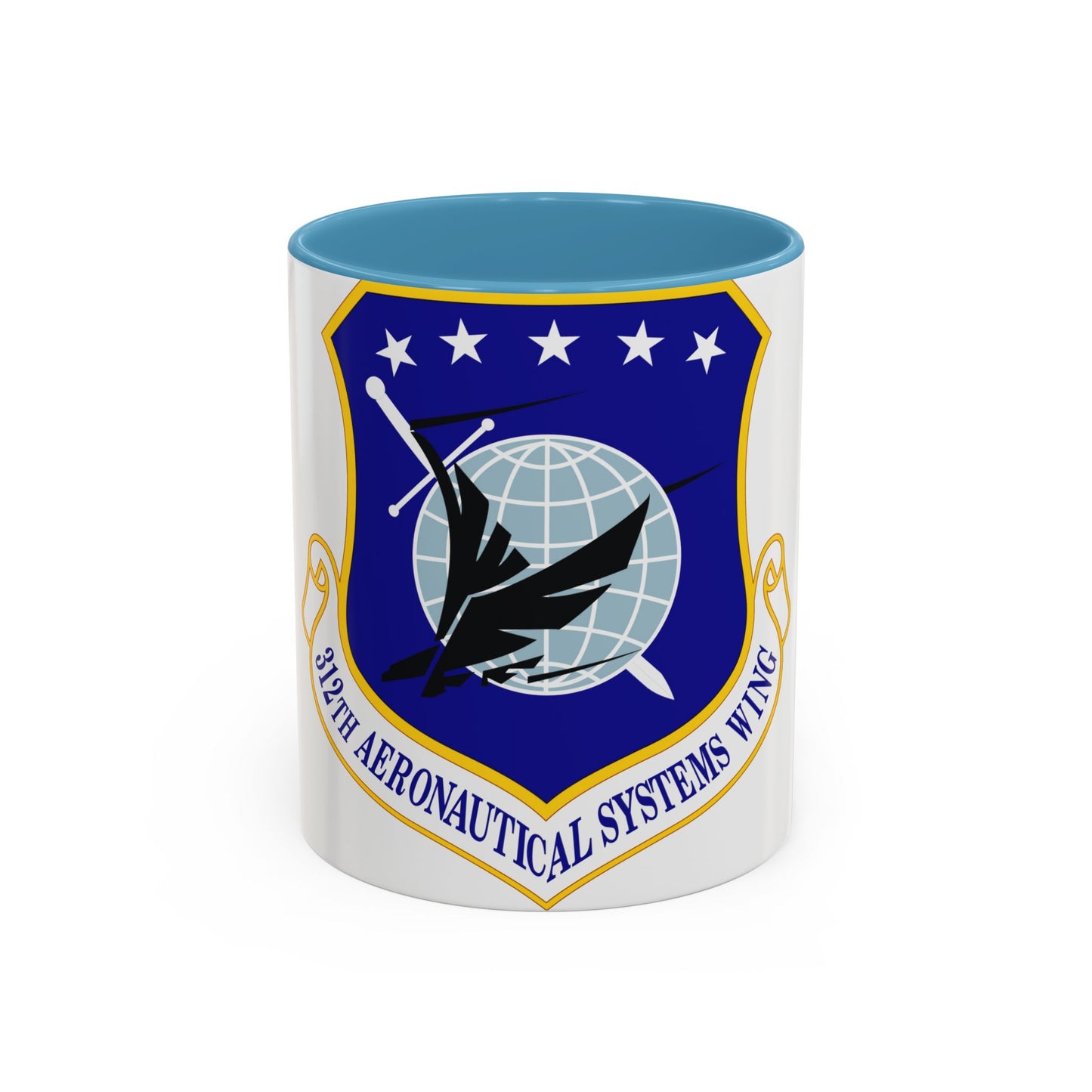 312th Aeronautical Systems Wing (U.S. Air Force) Accent Coffee Mug