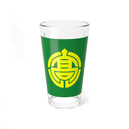 Flag of Takaharu Miyazaki (Japan) Pint Glass 16oz