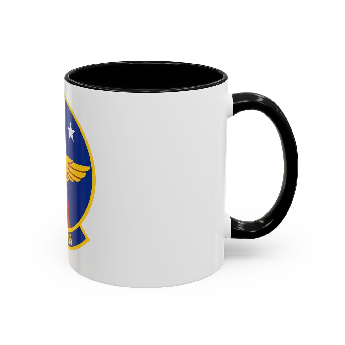 621 Air Mobility Operations Squadron AMC (U.S. Air Force) Accent Coffee Mug