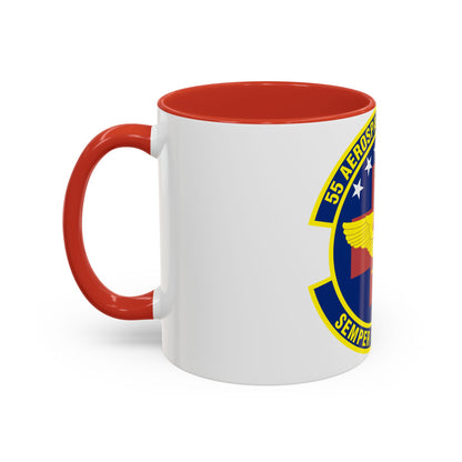 55th Aerospace Medicine Squadron (U.S. Air Force) Accent Coffee Mug