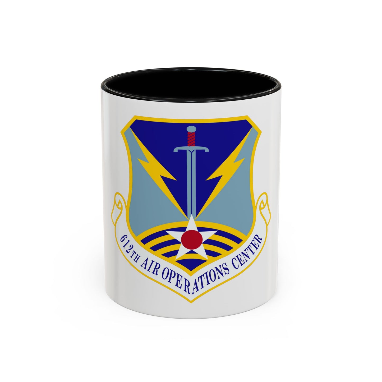 612 Air Operations Center ACC (U.S. Air Force) Accent Coffee Mug