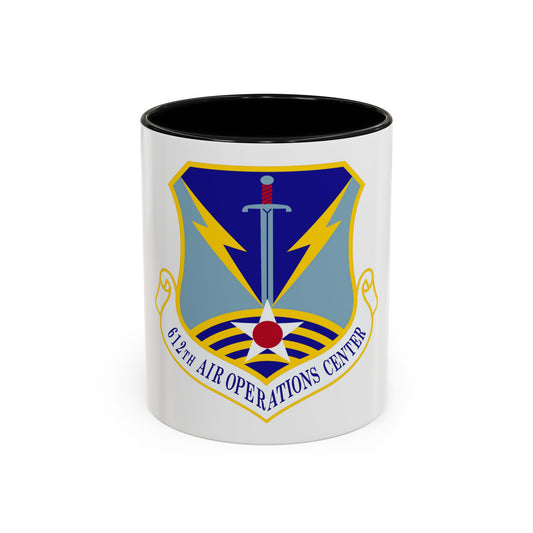612 Air Operations Center ACC (U.S. Air Force) Accent Coffee Mug