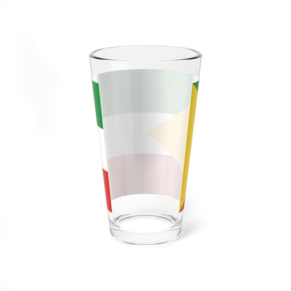 Flag of Chita Chita oblast (Russia) Pint Glass 16oz