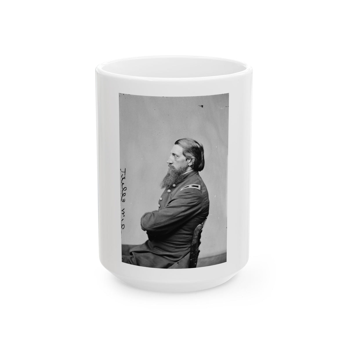 Brig. Gen. Alfred W. Ellet (U.S. Civil War) White Coffee Mug