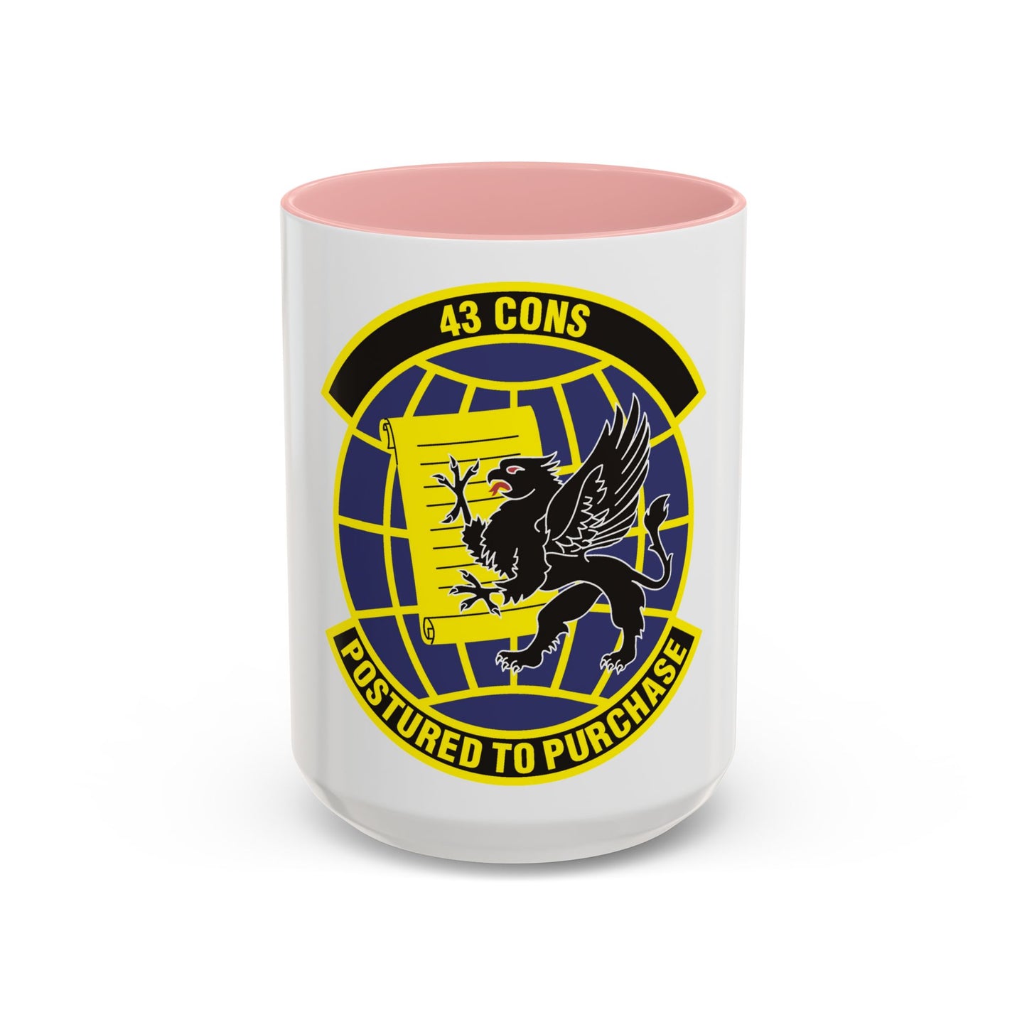 43d Contracting Squadron (U.S. Air Force) Accent Coffee Mug