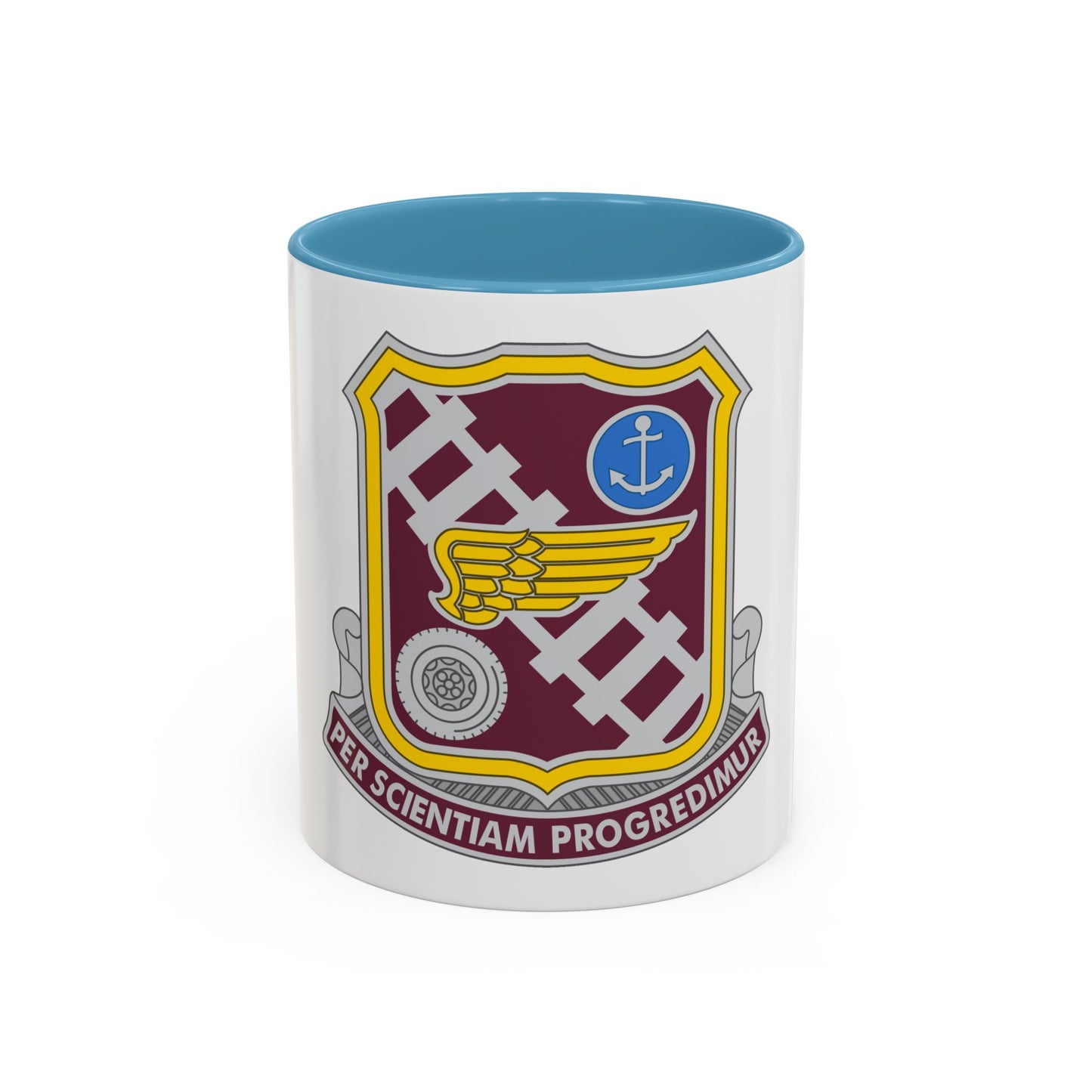 Transportation Center and School 2 (U.S. Army) Accent Coffee Mug