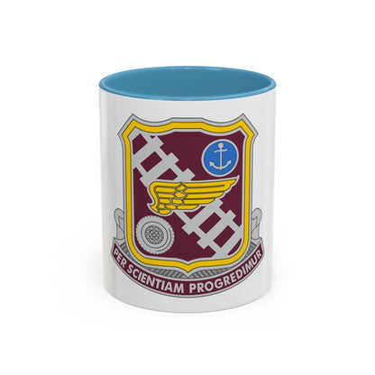 Transportation Center and School 2 (U.S. Army) Accent Coffee Mug