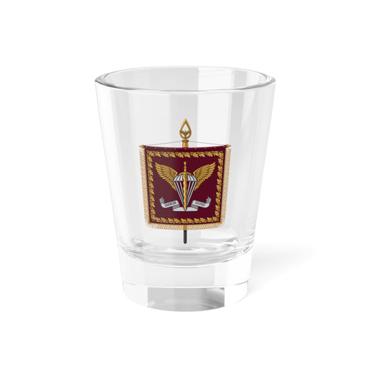 Vexillum of the Commander-in-Chief of the Ukrainian Air Assault Forces (Ukraine) Shot Glass 1.5oz