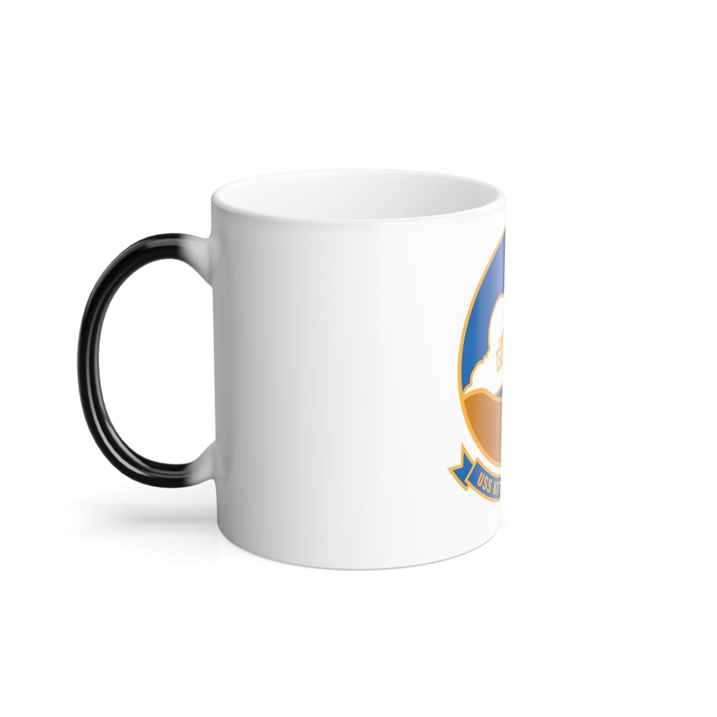 USS Kitty Hawk CV 63 (U.S. Navy) Color Changing Mug 11oz