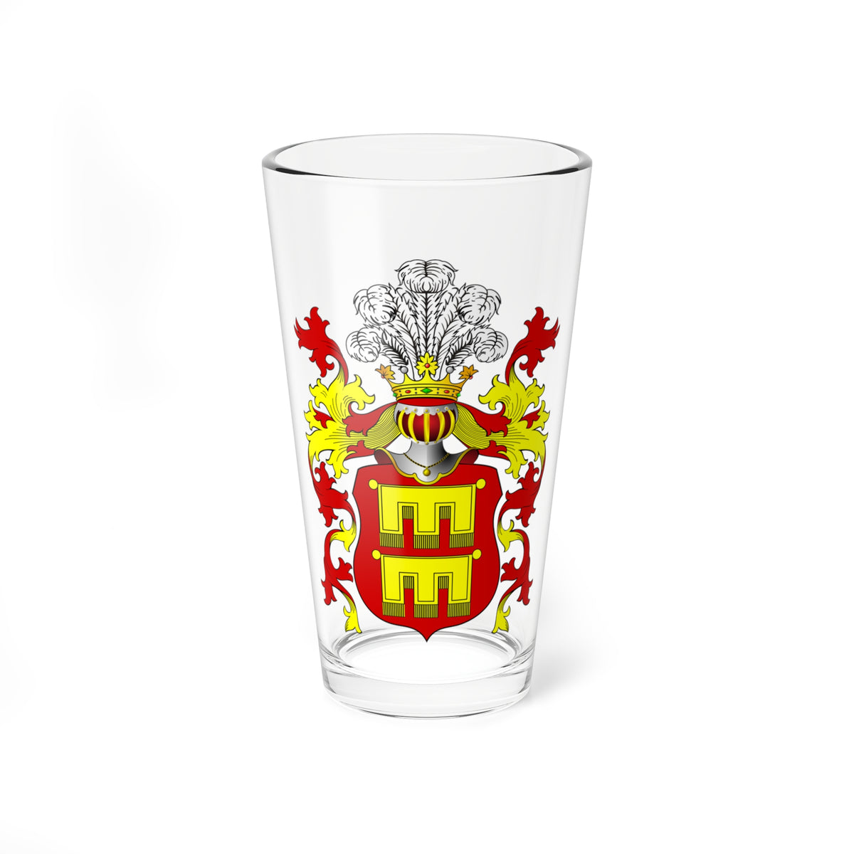 POL COA Chorągwie Kmitów (Poland) (Coat of Arms) Pint Glass 16oz
