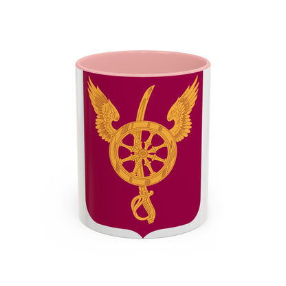 79 Ordnance Battalion Obsolete Insignia 2 (U.S. Army) Accent Coffee Mug