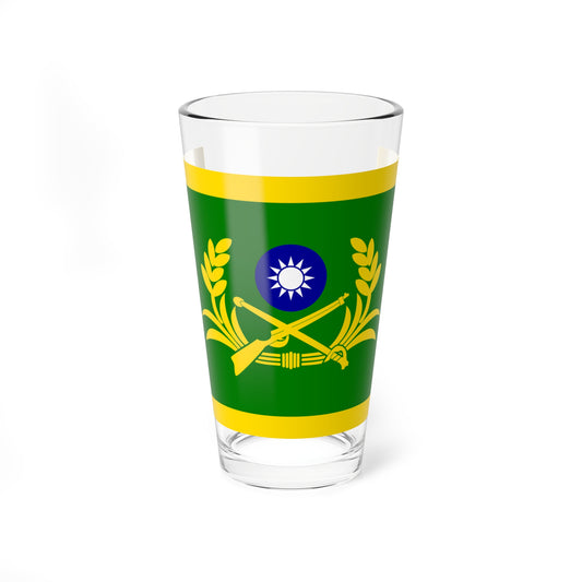 ROC Commanding General of Army Flag (China) Pint Glass 16oz