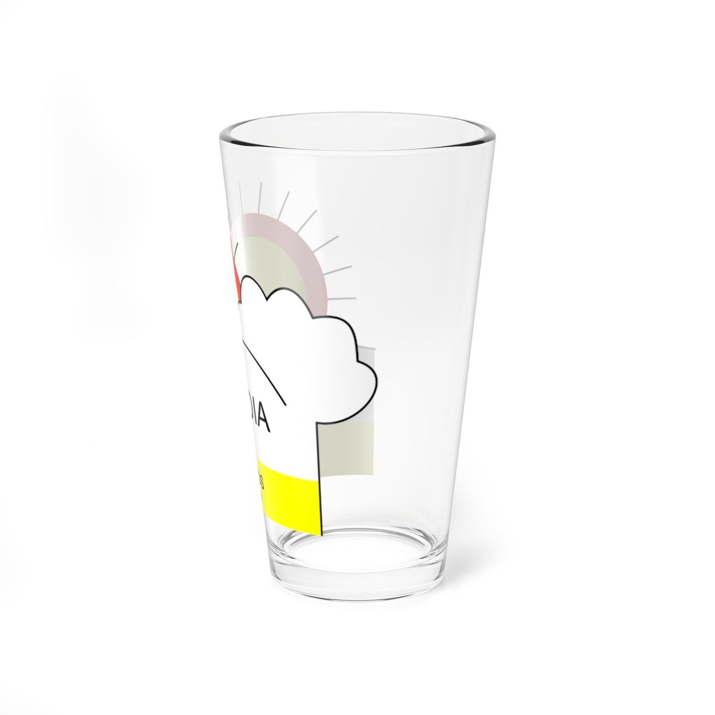 Seal of San Carlos Nicaragua (Nicaragua) (Coat of Arms) Pint Glass 16oz