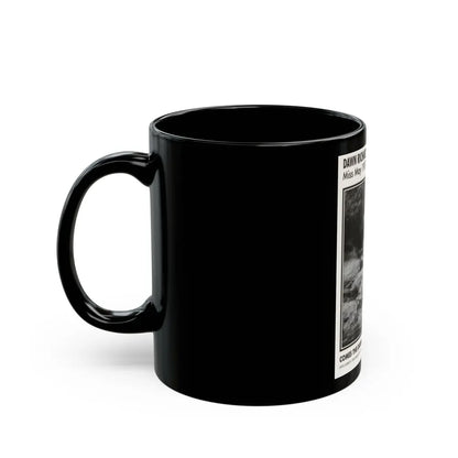 Dawn Richard #108 - Dawn on 2.5x3.5 Playboy Collector Card (Vintage Female Icon) Black Coffee Mug-Go Mug Yourself