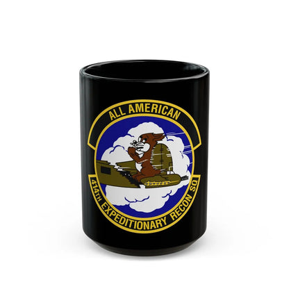 414th Expeditionary Reconnaissance Squadron (U.S. Air Force) Black Coffee Mug-15oz-Go Mug Yourself