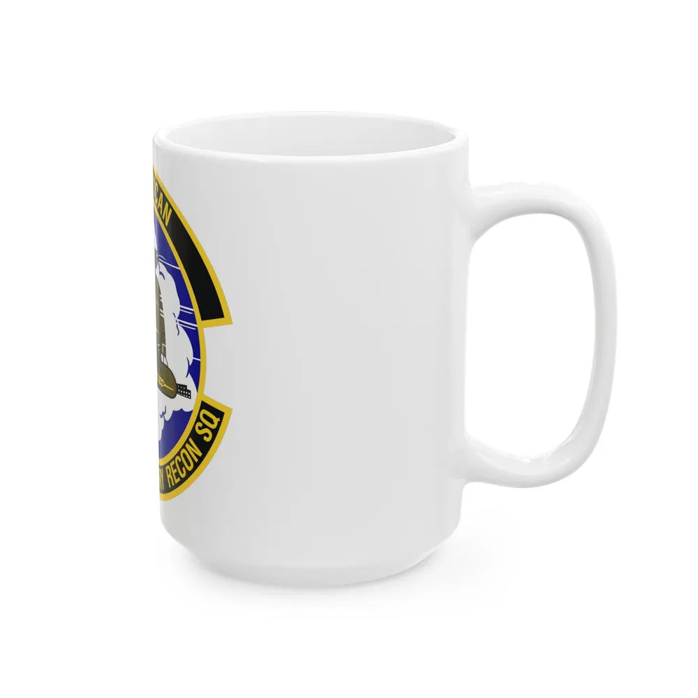 414th Expeditionary Reconnaissance Squadron (U.S. Air Force) White Coffee Mug-Go Mug Yourself