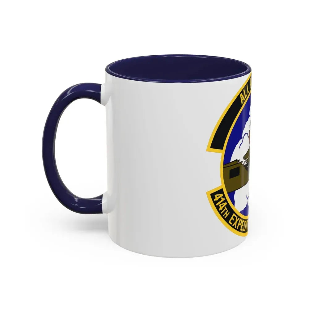 414th Expeditionary Reconnaissance Squadron (U.S. Air Force) Accent Coffee Mug - Go Mug Yourself