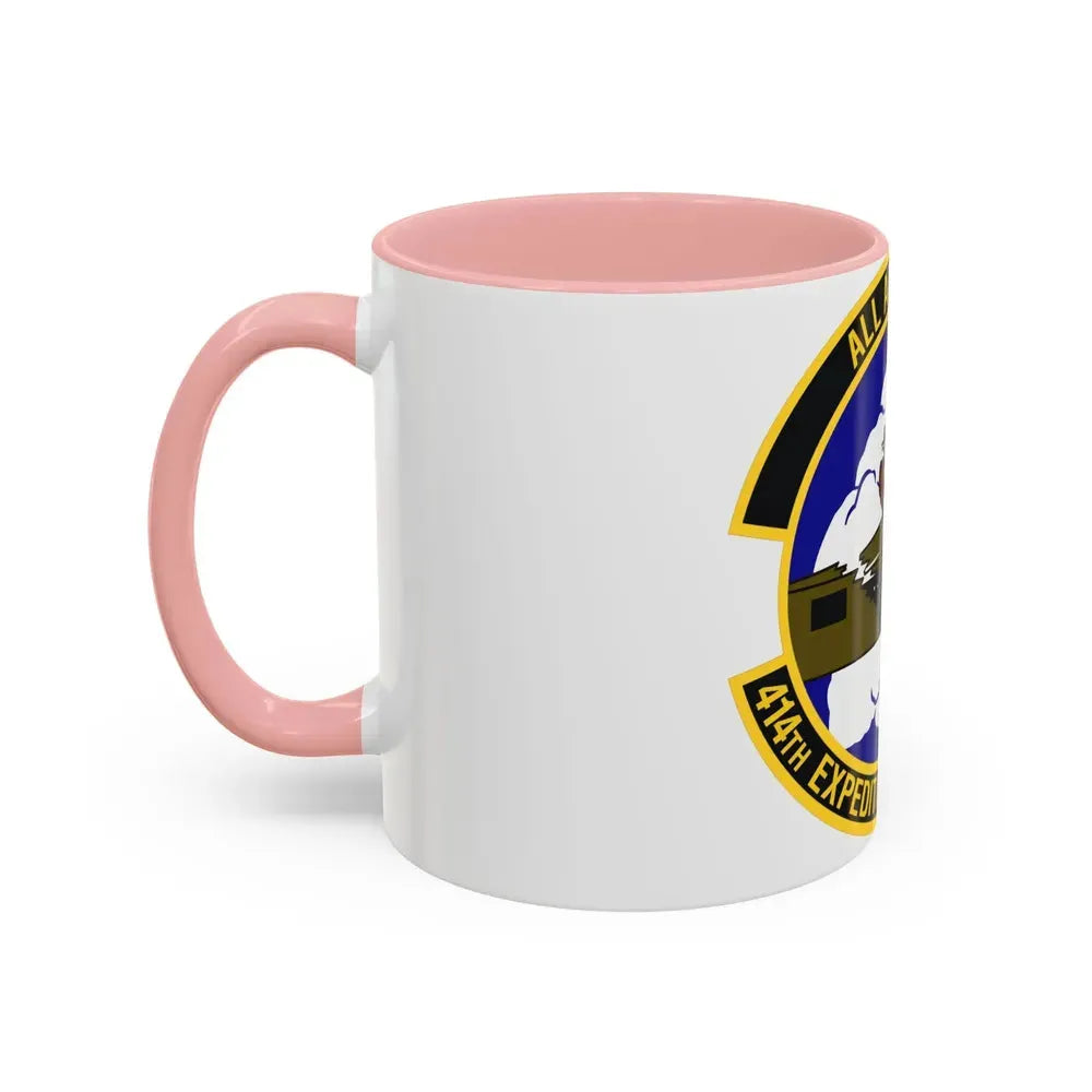 414th Expeditionary Reconnaissance Squadron (U.S. Air Force) Accent Coffee Mug - Go Mug Yourself