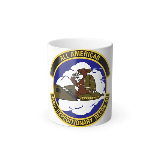 414th Expeditionary Reconnaissance Squadron (U.S. Air Force) Color Changing Coffee Mug 11oz - Go Mug Yourself