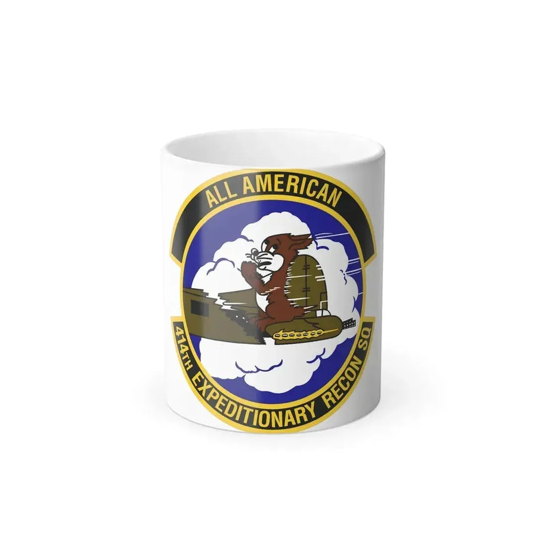 414th Expeditionary Reconnaissance Squadron (U.S. Air Force) Color Changing Coffee Mug 11oz - Go Mug Yourself