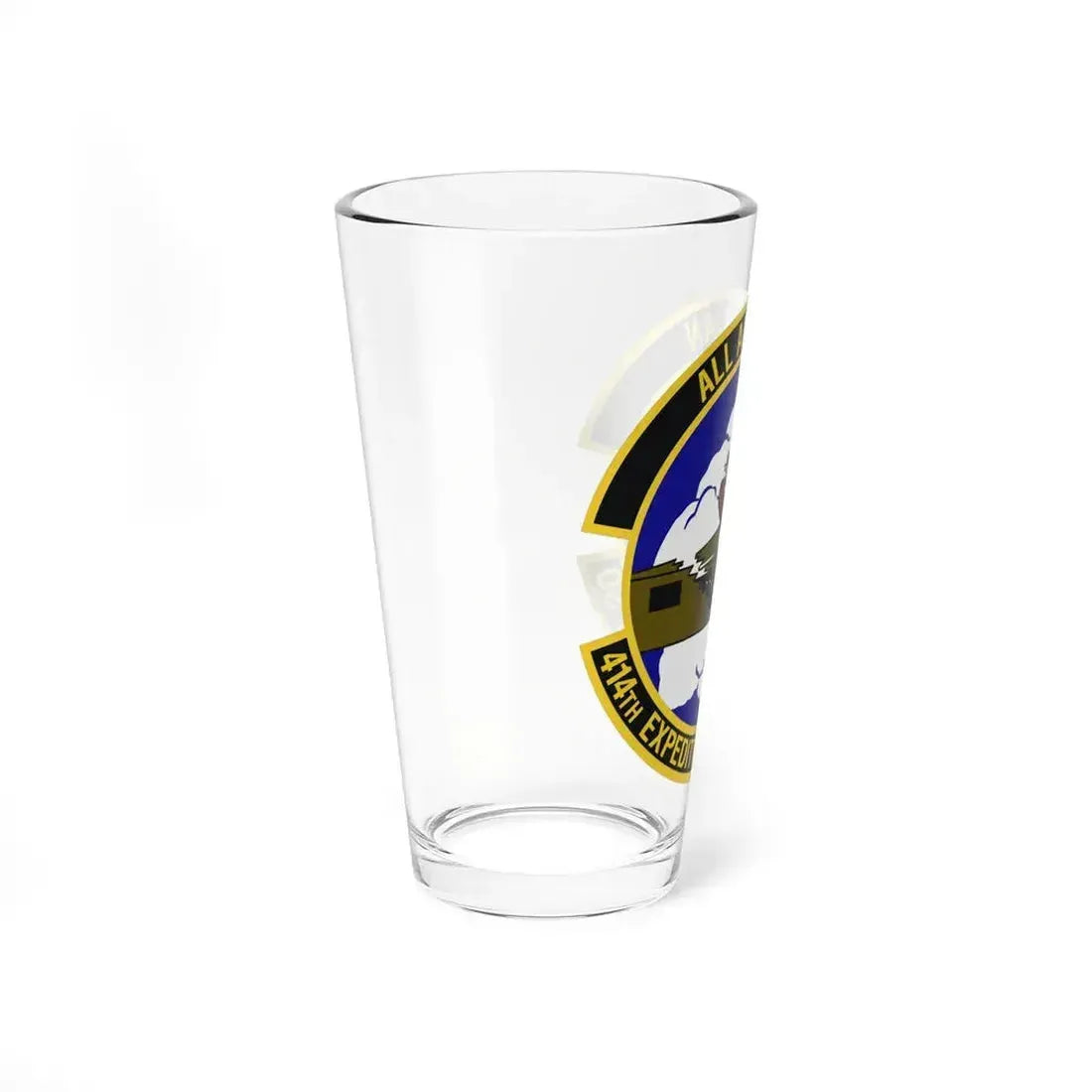 414th Expeditionary Reconnaissance Squadron (U.S. Air Force) Pint Glass 16oz - Go Mug Yourself
