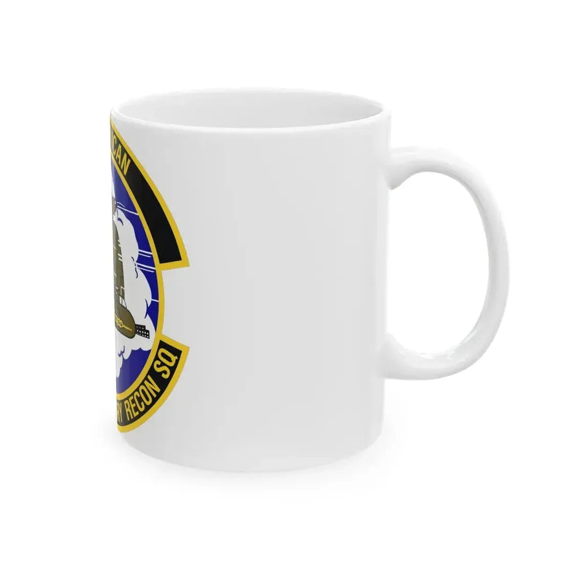 414th Expeditionary Reconnaissance Squadron (U.S. Air Force) White Coffee Mug - Go Mug Yourself