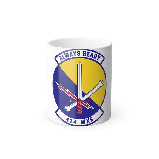414th Maintenance Squadron (U.S. Air Force) Color Changing Coffee Mug 11oz - Go Mug Yourself