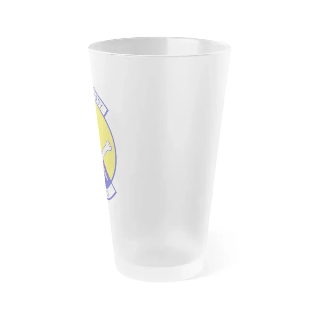 414th Maintenance Squadron (U.S. Air Force) Frosted Pint Glass 16oz - Go Mug Yourself