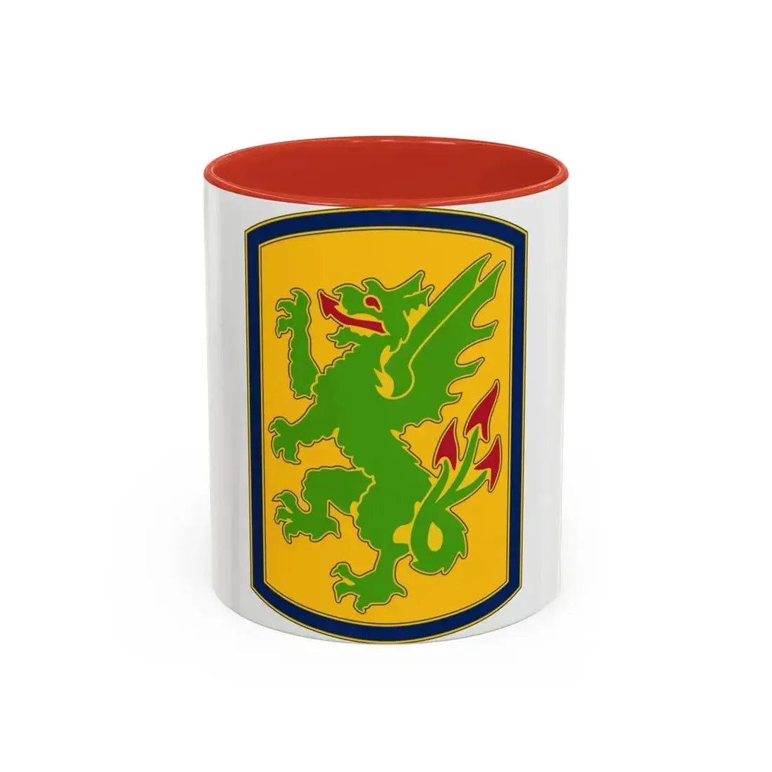 415 Chemical Brigade (U.S. Army) Accent Coffee Mug 11oz Red - Go Mug Yourself