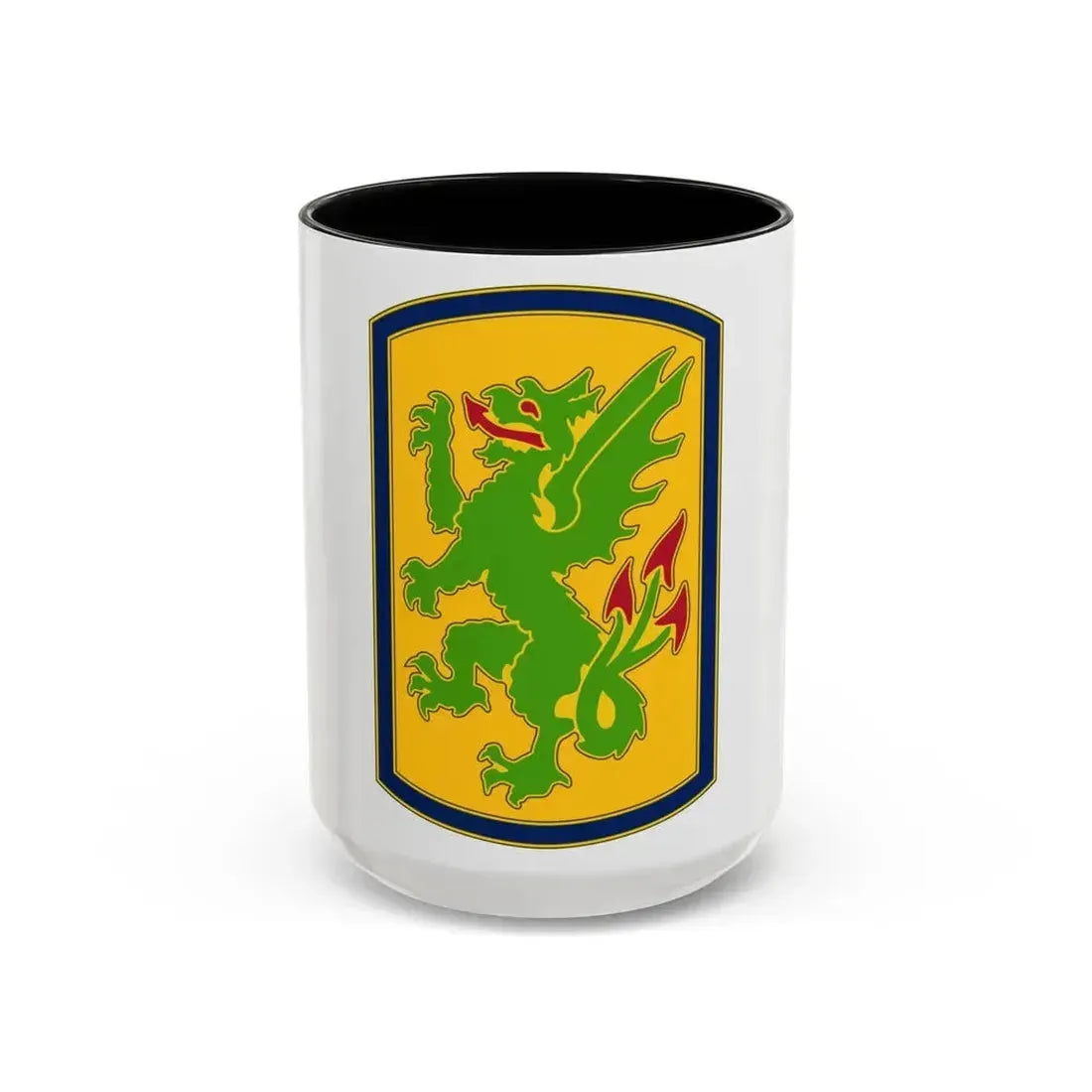 415 Chemical Brigade (U.S. Army) Accent Coffee Mug 15oz Black - Go Mug Yourself