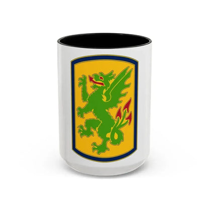 415 Chemical Brigade (U.S. Army) Accent Coffee Mug 15oz Black - Go Mug Yourself