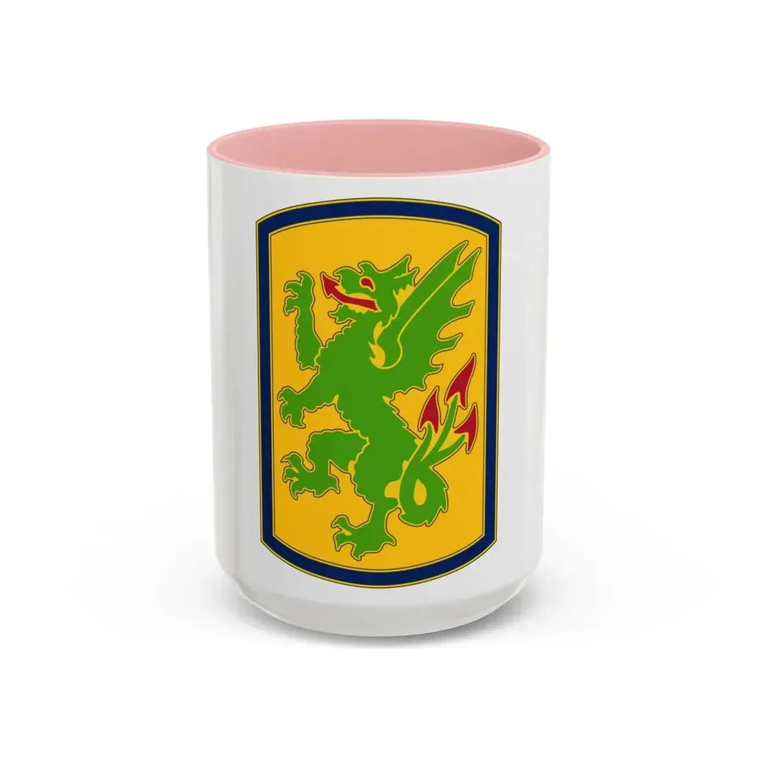 415 Chemical Brigade (U.S. Army) Accent Coffee Mug 15oz Pink - Go Mug Yourself