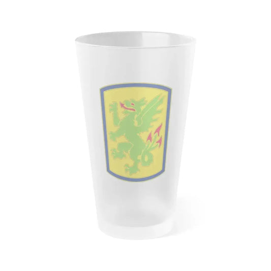 415 Chemical Brigade (U.S. Army) Frosted Pint Glass 16oz Default Title - Go Mug Yourself