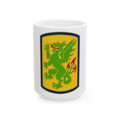 415 Chemical Brigade (U.S. Army) White Coffee Mug - Go Mug Yourself