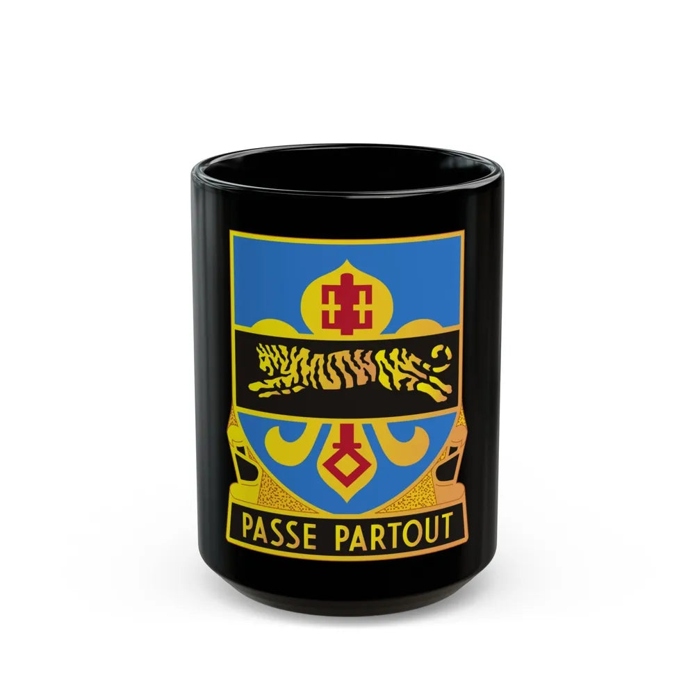 415 Military Intelligence Battalion (U.S. Army) Black Coffee Mug-15oz-Go Mug Yourself